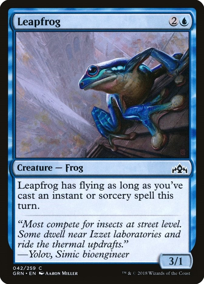 Leapfrog (42) (Guilds of Ravnica)