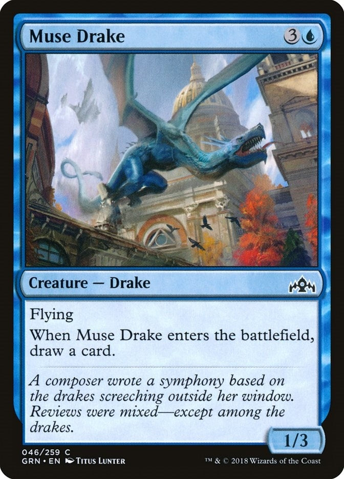 Image for Muse Drake (46) (Guilds of Ravnica) - Magic: The Gathering