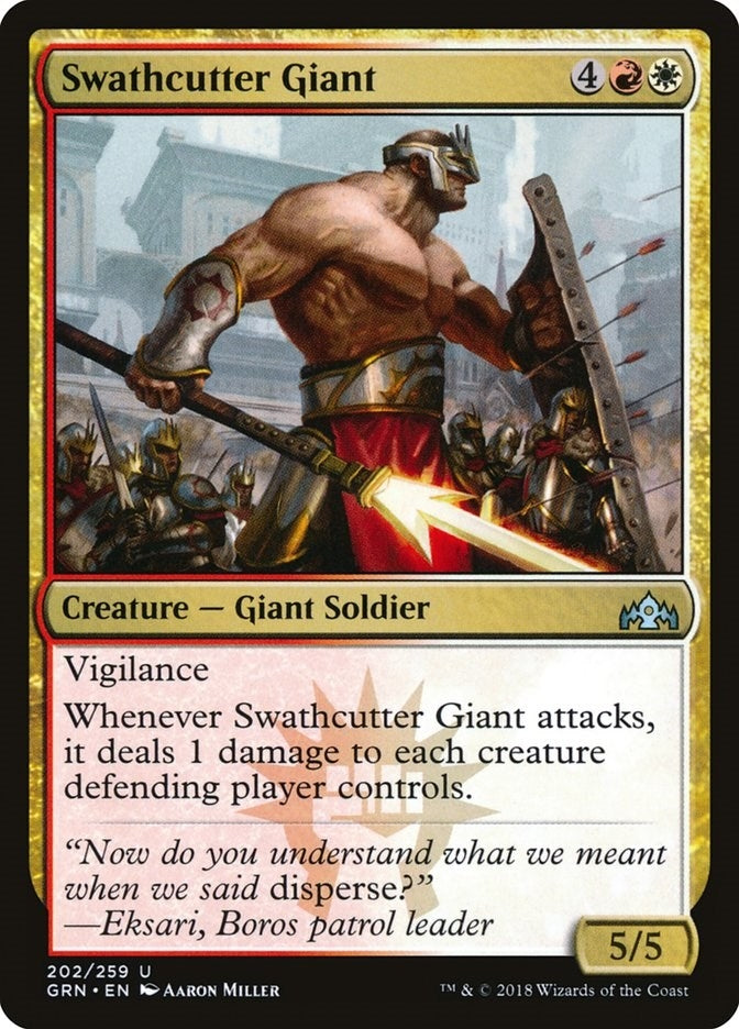Swathcutter Giant (202) (Guilds of Ravnica)