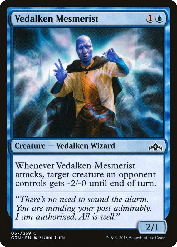 Vedalken Mesmerist (57) (Guilds of Ravnica)
