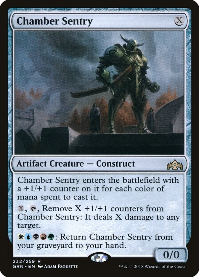 Image for Chamber Sentry (232) (Guilds of Ravnica) - Magic: The Gathering