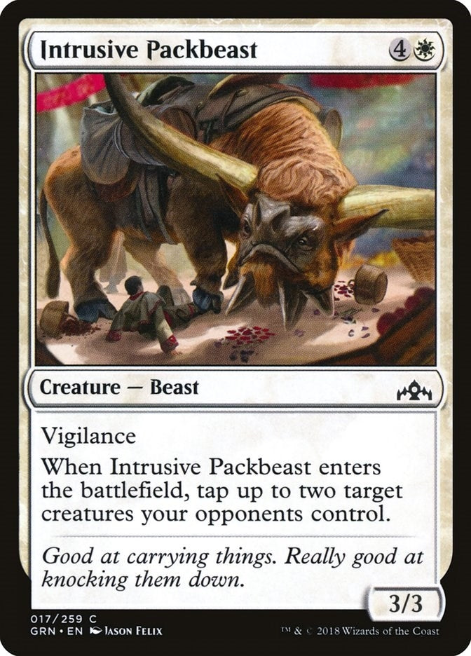 Image for Intrusive Packbeast (17) (Guilds of Ravnica) - Magic: The Gathering