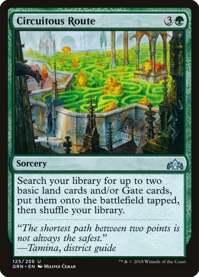 Circuitous Route (125) (Guilds of Ravnica)