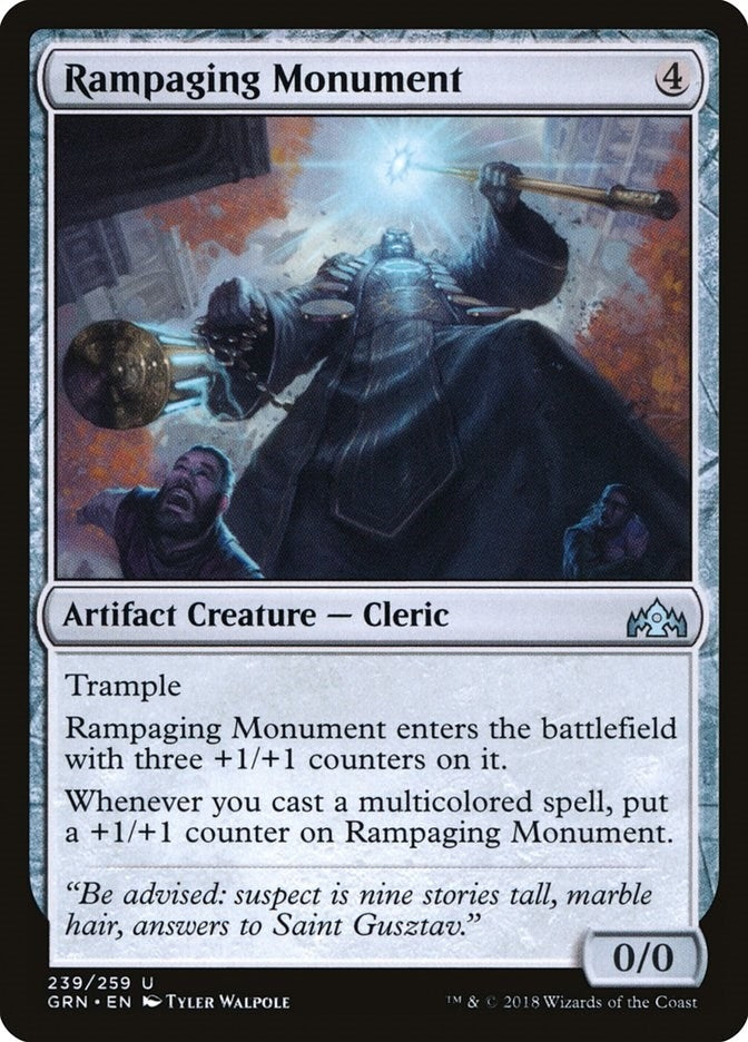 Image for Rampaging Monument (239) (Guilds of Ravnica) - Magic: The Gathering