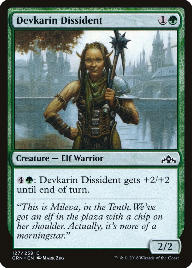 Image for Devkarin Dissident (127) (Guilds of Ravnica) - Magic: The Gathering
