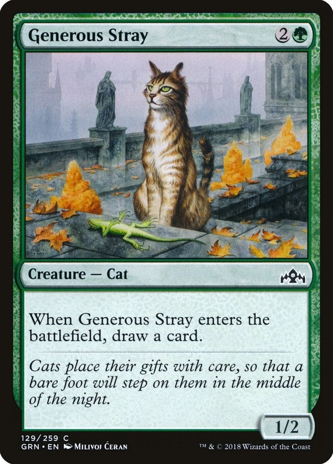Image for Generous Stray (129) (Guilds of Ravnica) - Magic: The Gathering