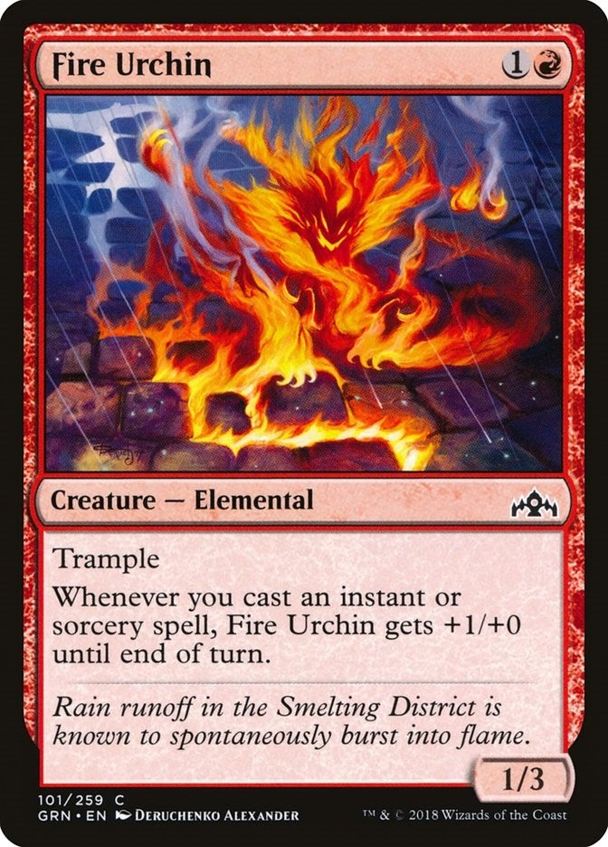Image for Fire Urchin (101) (Guilds of Ravnica) - Magic: The Gathering