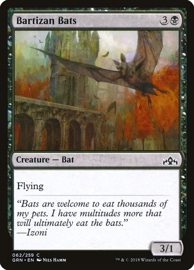 Bartizan Bats (62) (Guilds of Ravnica)