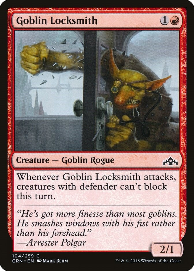 Goblin Locksmith (104) (Guilds of Ravnica)