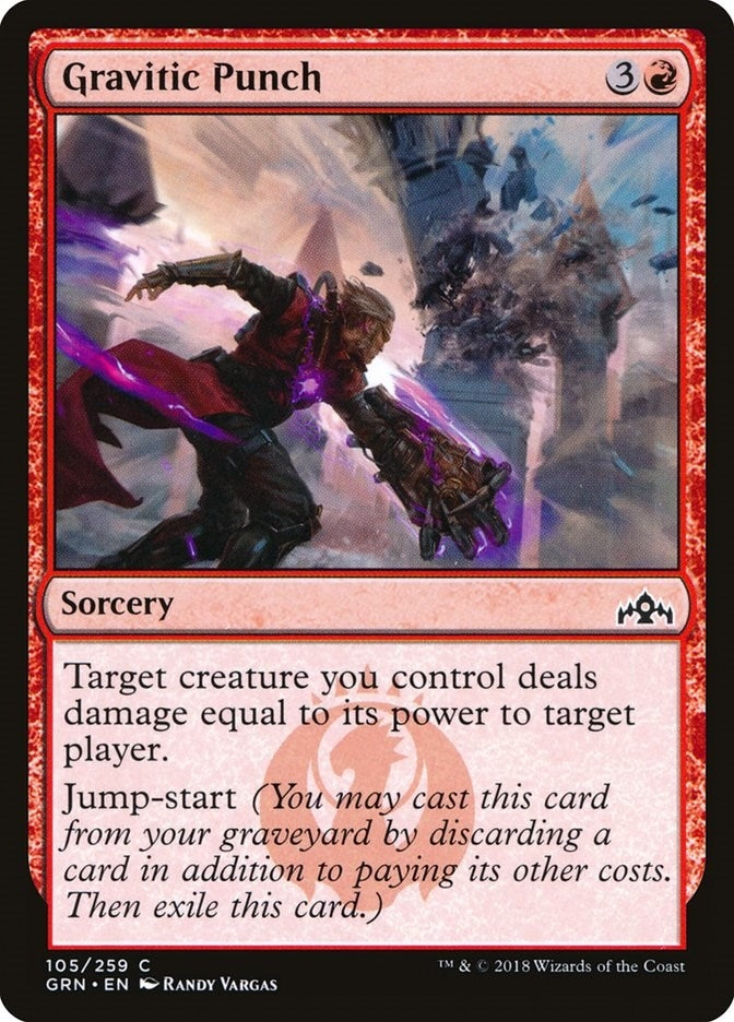 Image for Gravitic Punch (105) (Guilds of Ravnica) - Magic: The Gathering