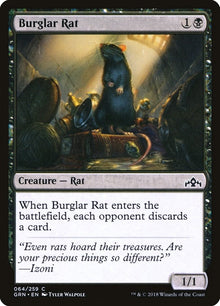 Image for Burglar Rat (64) (Guilds of Ravnica) - Magic: The Gathering