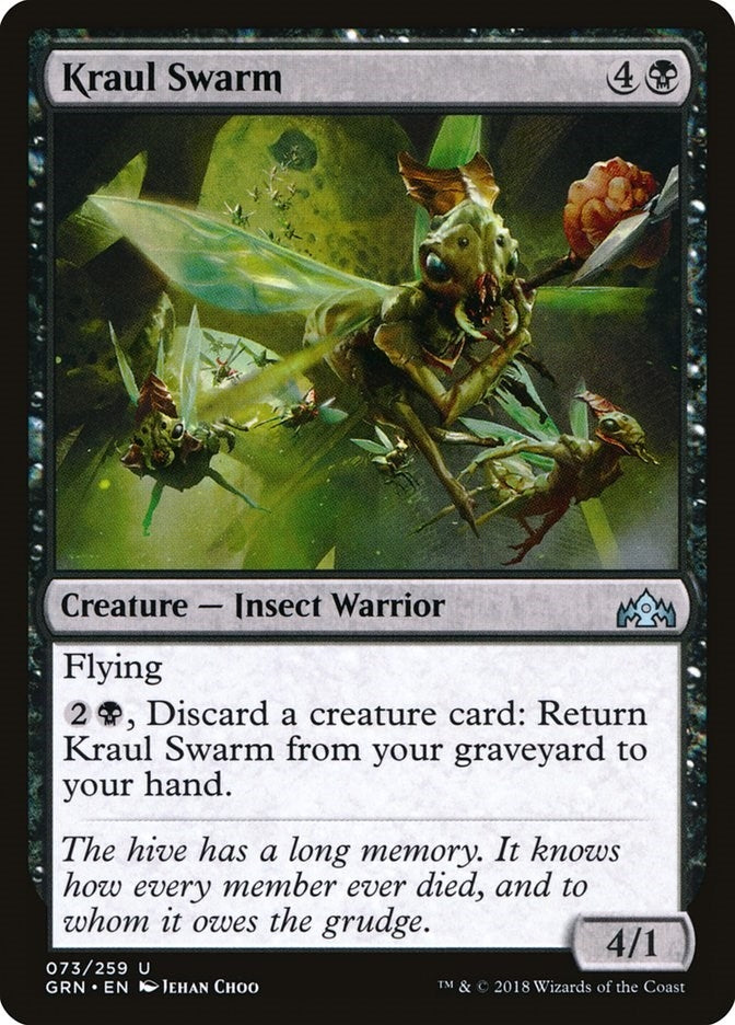 Image for Kraul Swarm (73) (Guilds of Ravnica) - Magic: The Gathering