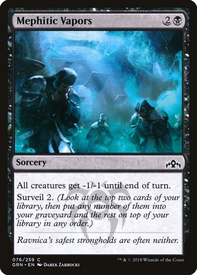 Mephitic Vapors (76) (Guilds of Ravnica)