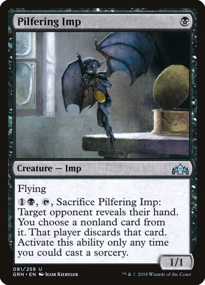 Pilfering Imp (81) (Guilds of Ravnica)