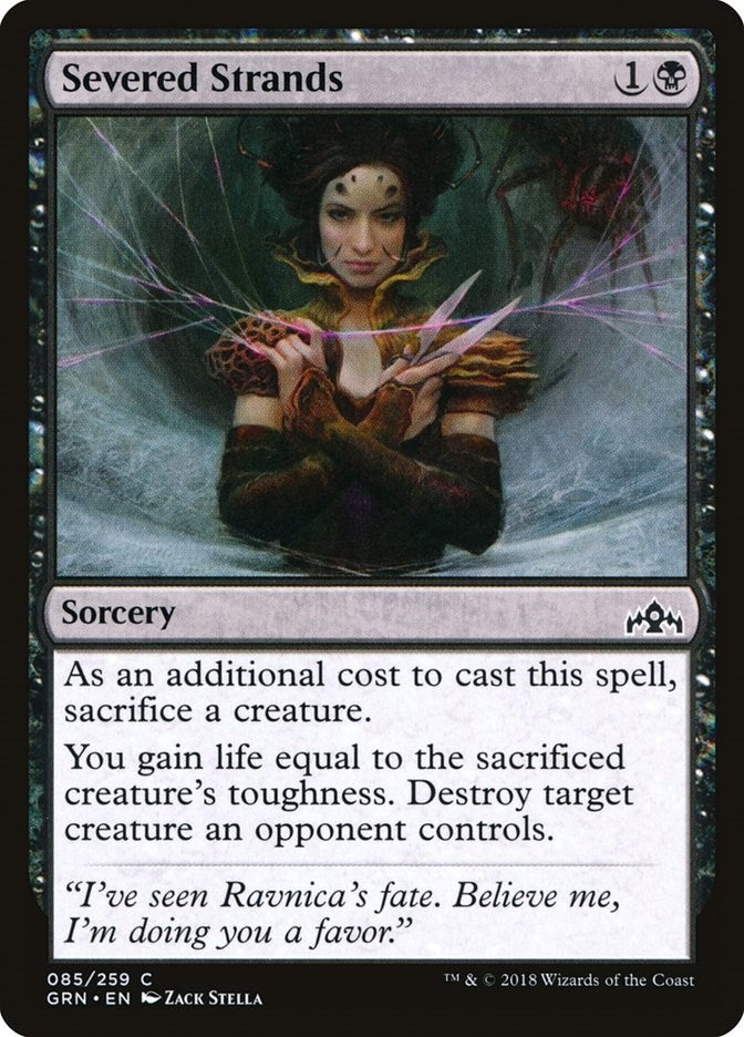 Severed Strands (85) (Guilds of Ravnica)