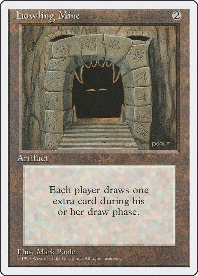 Image for Howling Mine (343) (Fourth Edition) - Magic: The Gathering