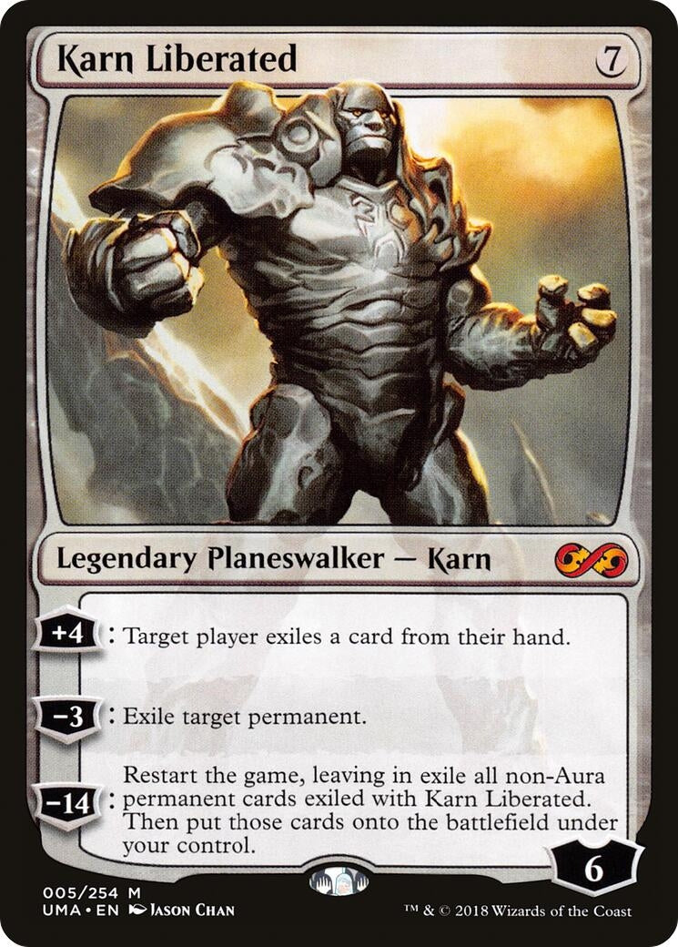 Image for Karn Liberated (5) (Ultimate Masters) (UMA) - Magic: The Gathering