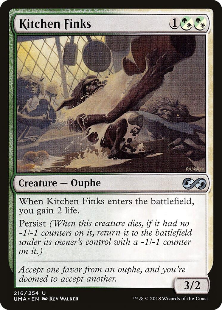 Image for Kitchen Finks (216) (Ultimate Masters) (UMA) - Magic: The Gathering