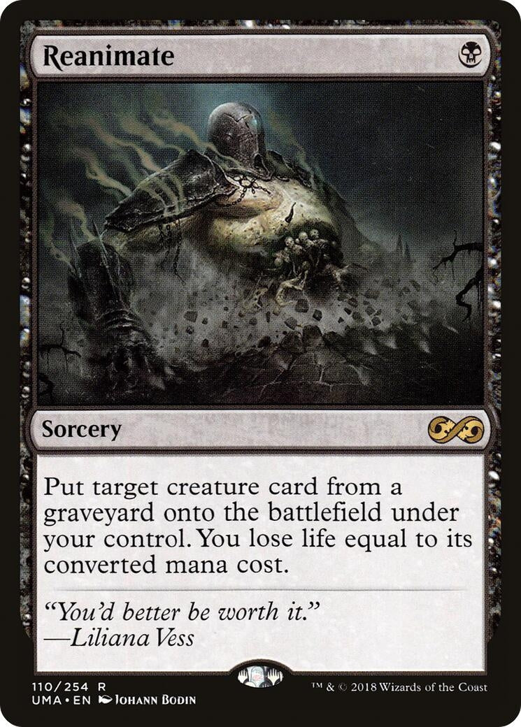 Image for Reanimate (110) (Ultimate Masters) (UMA) - Magic: The Gathering