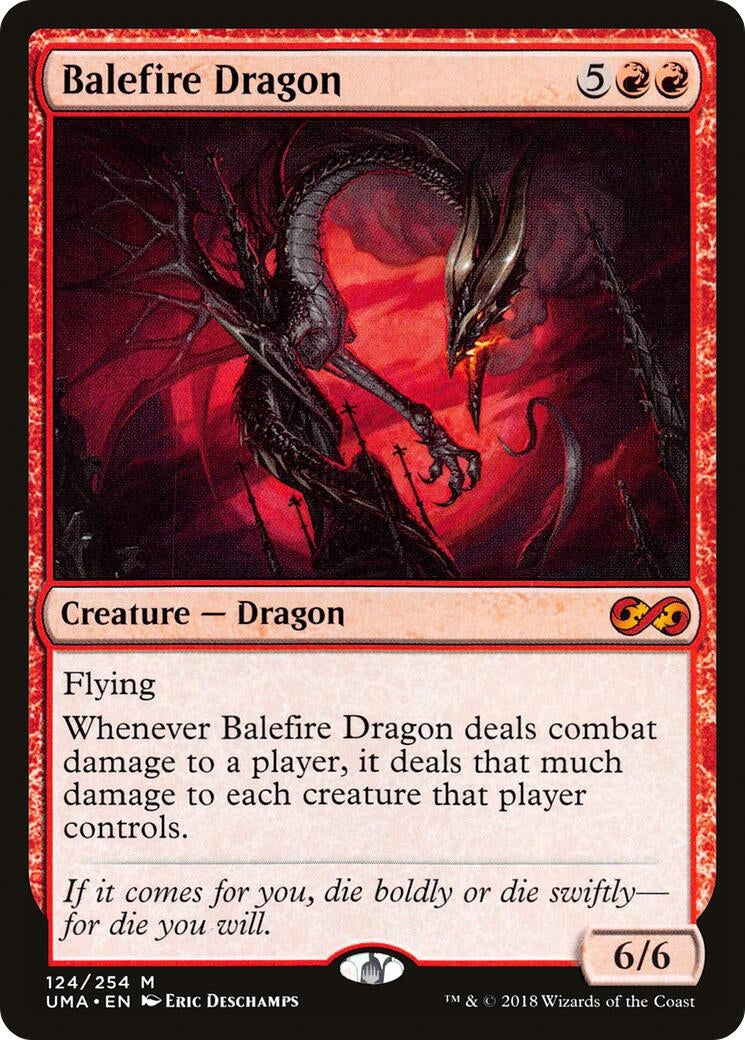 Image for Balefire Dragon (124) (Ultimate Masters) (UMA) - Magic: The Gathering