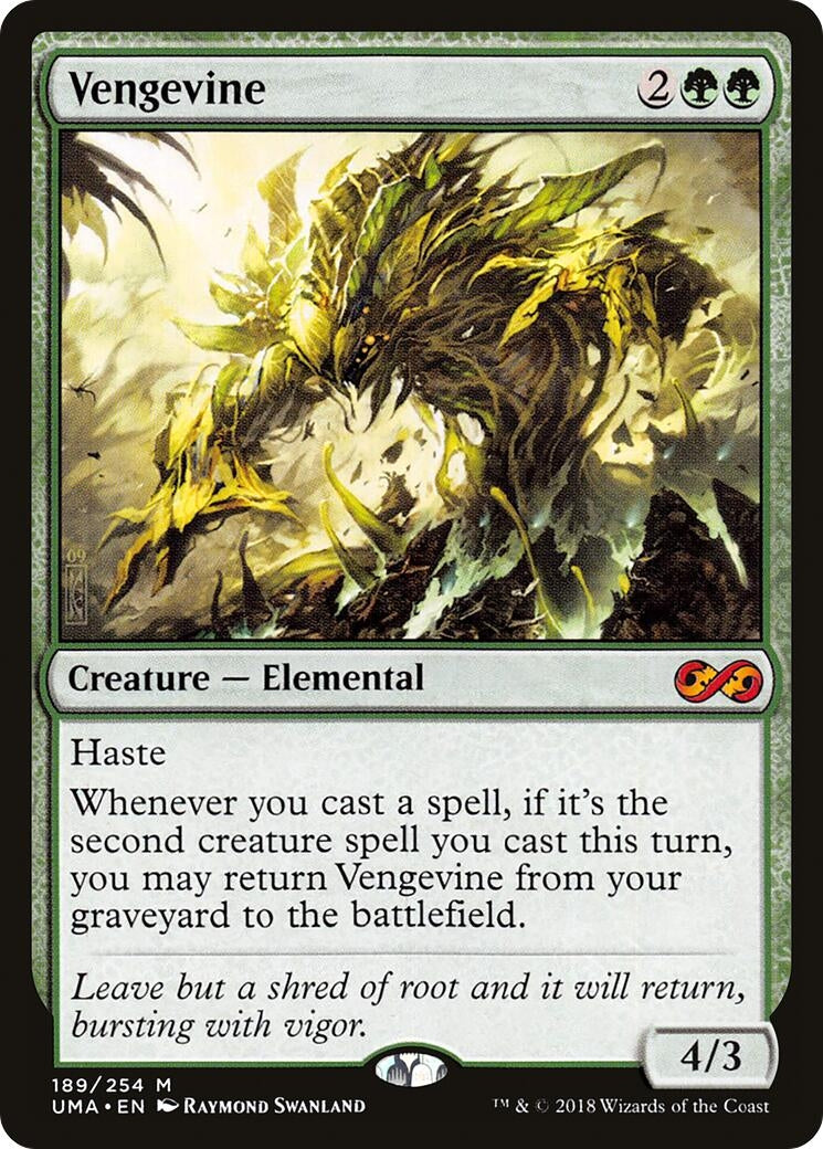 Image for Vengevine (189) (Ultimate Masters) (UMA) - Magic: The Gathering
