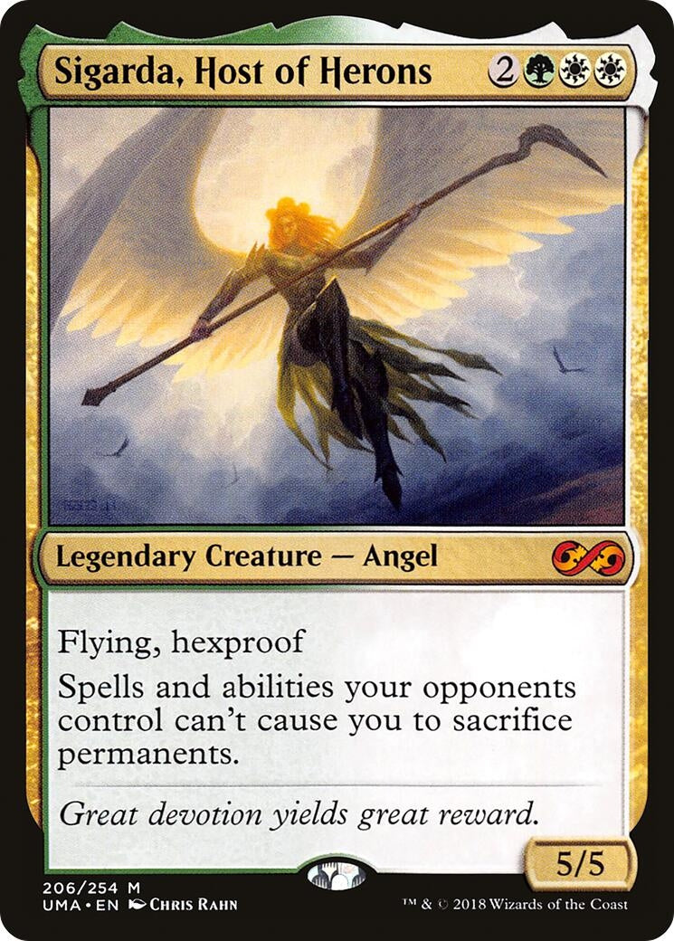 Image for Sigarda, Host of Herons (206) (Ultimate Masters) (UMA) - Magic: The Gathering