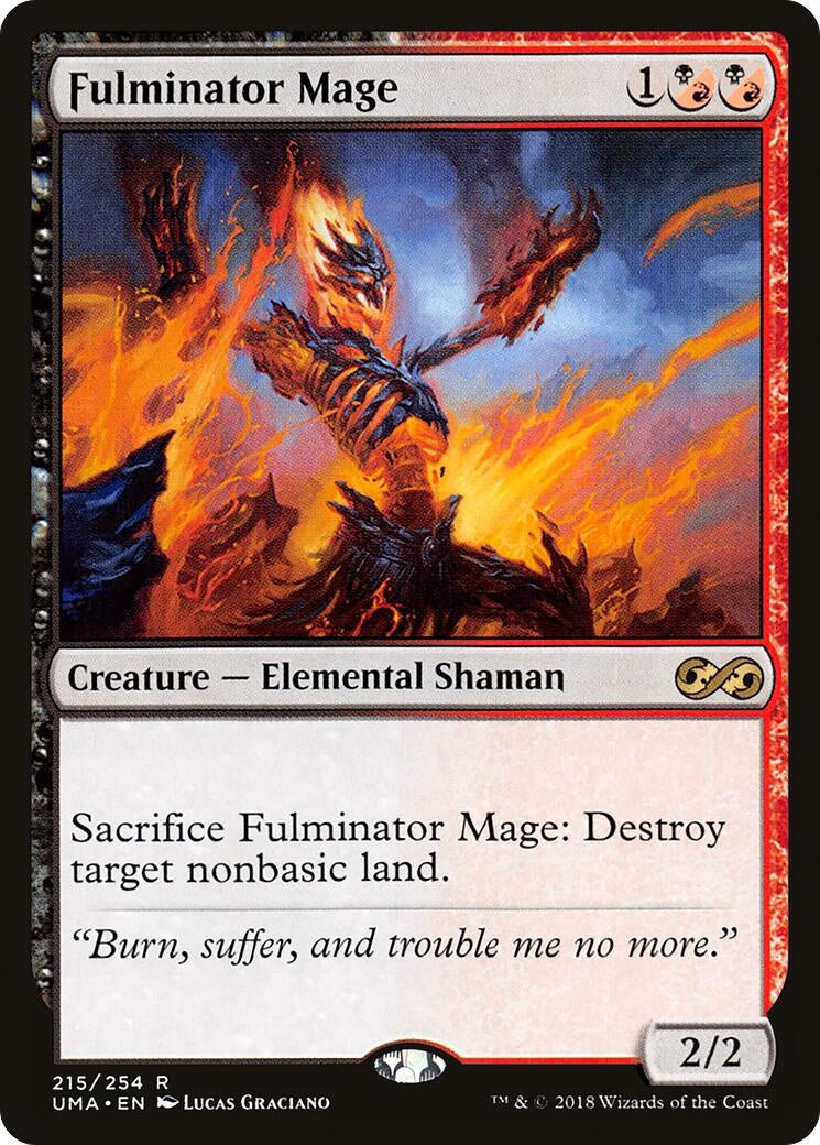 Image for Fulminator Mage (215) (Ultimate Masters) (UMA) - Magic: The Gathering