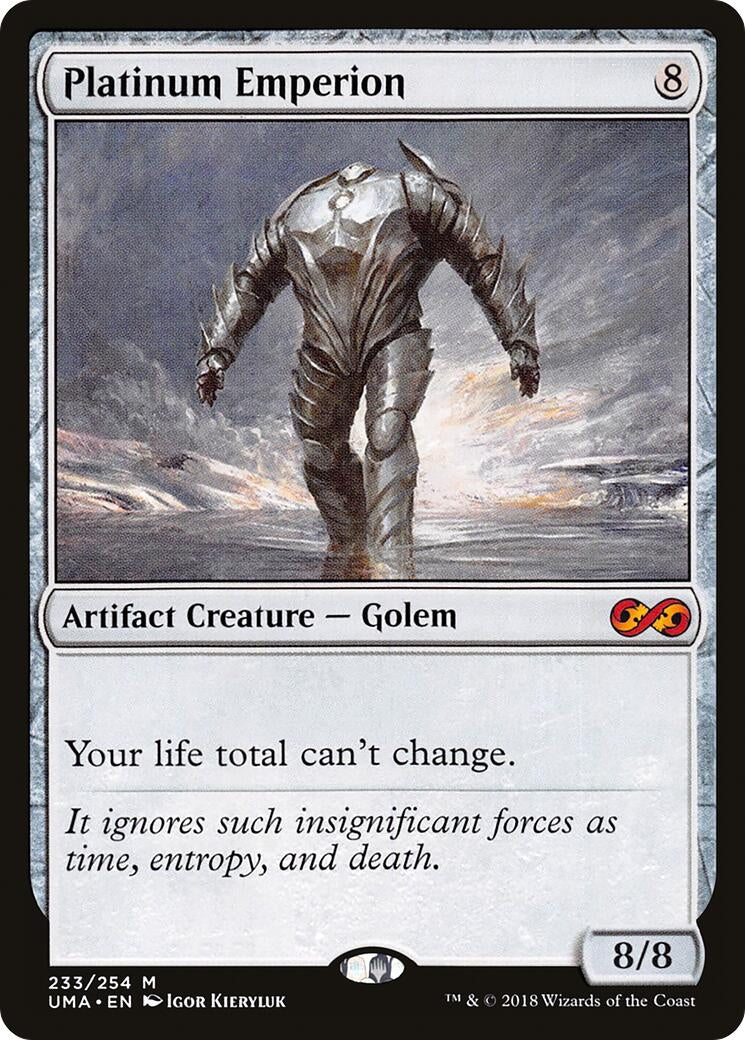 Image for Platinum Emperion (233) (Ultimate Masters) (UMA) - Magic: The Gathering