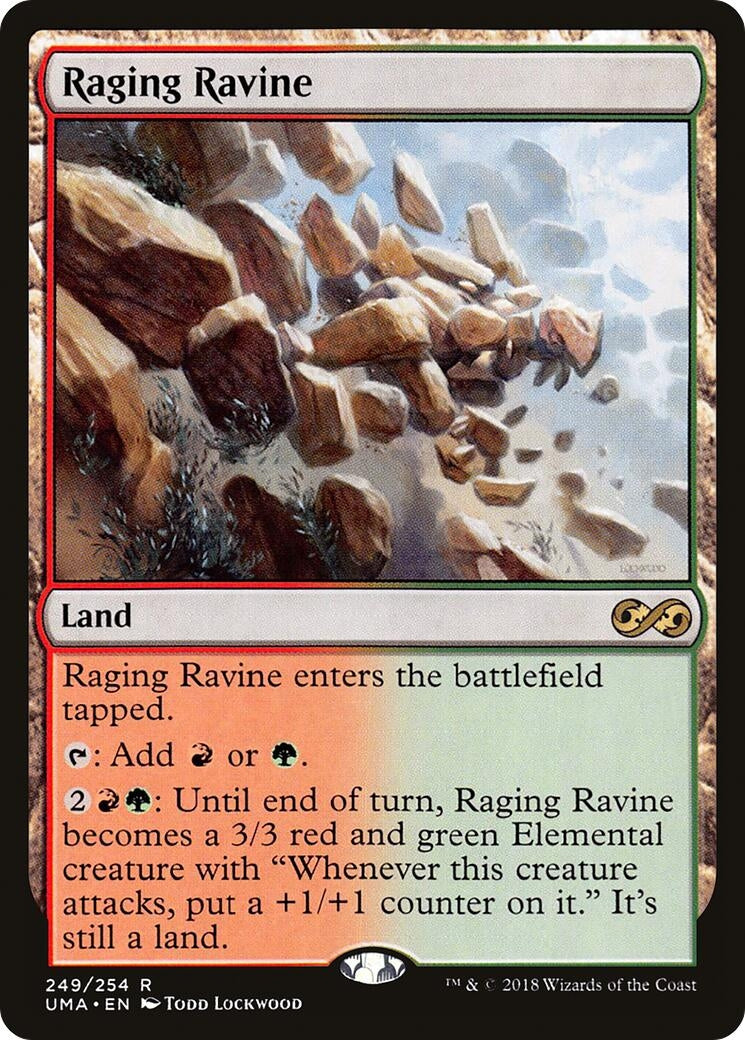 Image for Raging Ravine (249) (Ultimate Masters) (UMA) - Magic: The Gathering