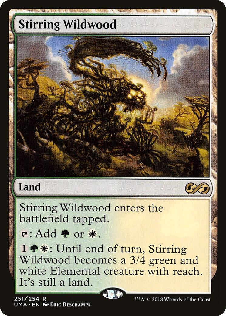 Image for Stirring Wildwood (251) (Ultimate Masters) (UMA) - Magic: The Gathering
