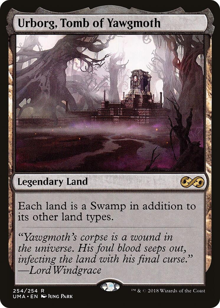 Image for Urborg, Tomb of Yawgmoth (254) (Ultimate Masters) (UMA) - Magic: The Gathering