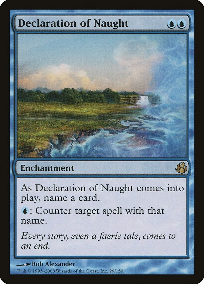 Image for Declaration of Naught (29) (Morningtide) - Magic: The Gathering