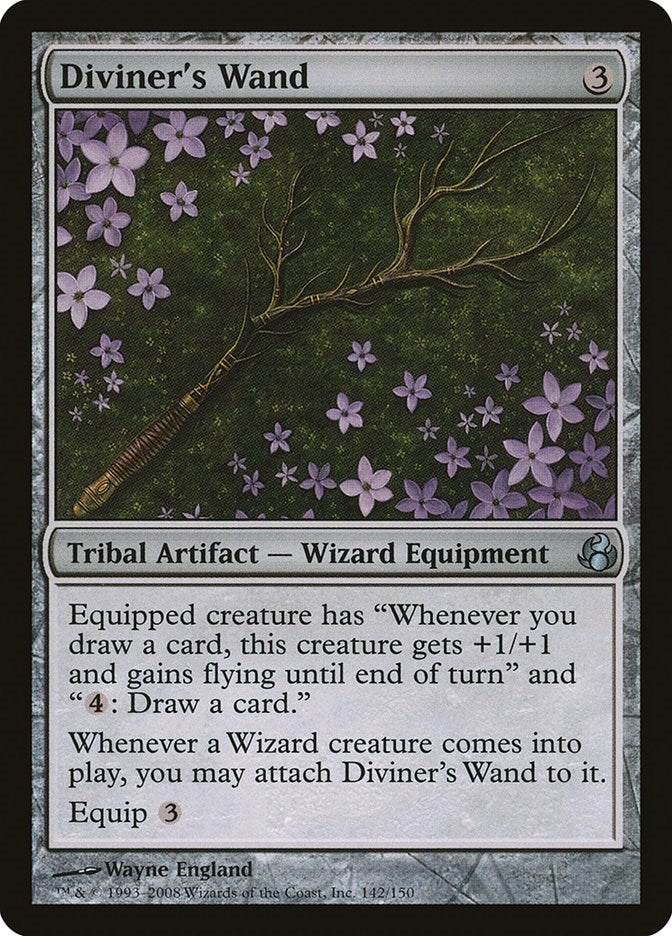 Image for Diviner's Wand (142) (Morningtide) - Magic: The Gathering