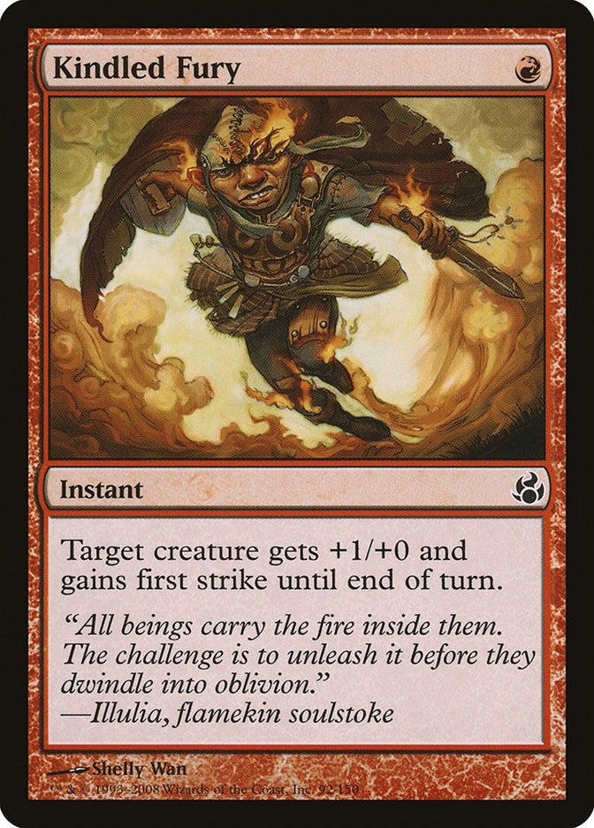 Image for Kindled Fury (92) (Morningtide) - Magic: The Gathering