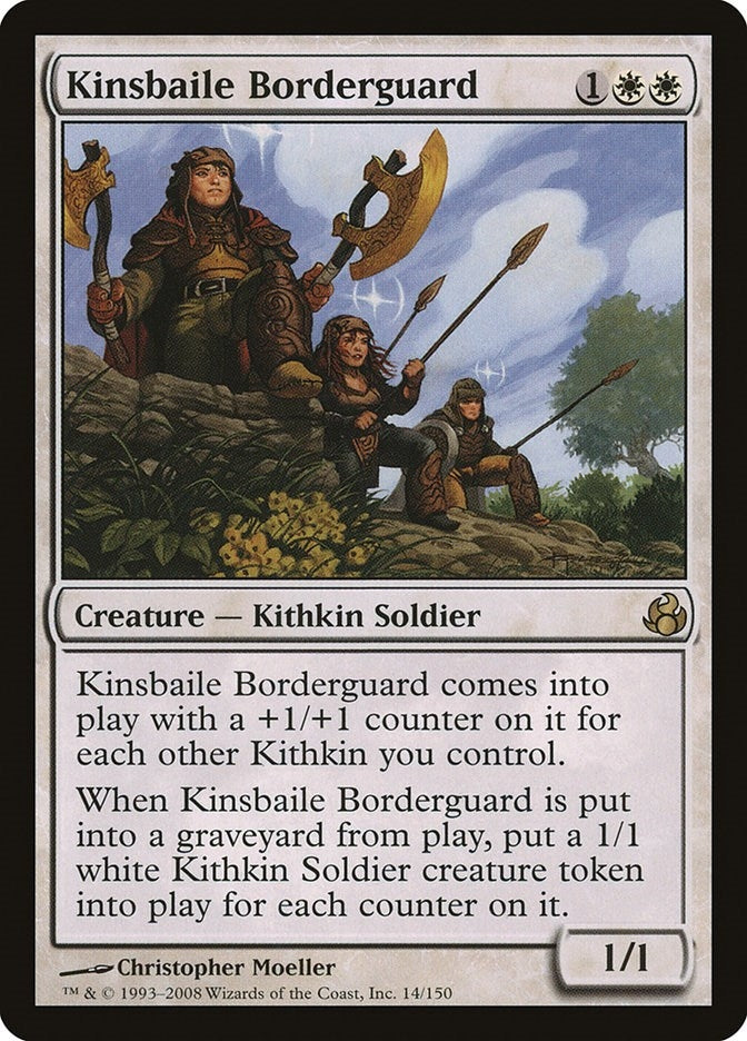 Image for Kinsbaile Borderguard (14) (Morningtide) - Magic: The Gathering