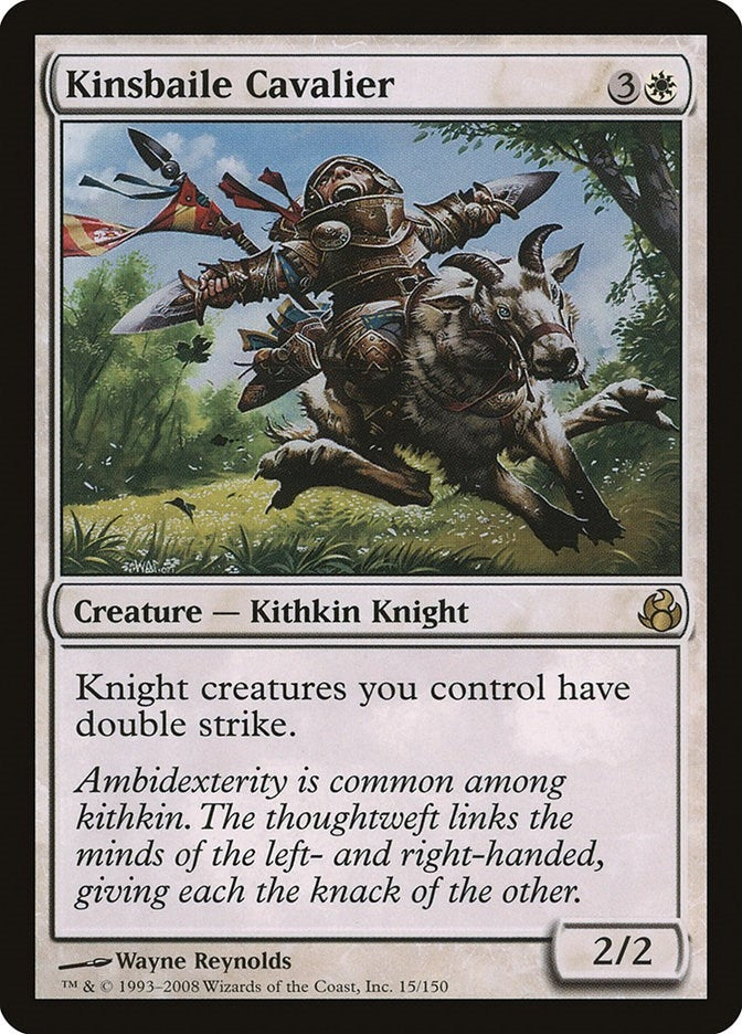 Image for Kinsbaile Cavalier (15) (Morningtide) - Magic: The Gathering