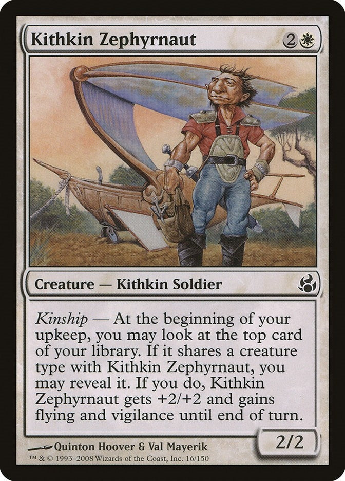 Image for Kithkin Zephyrnaut (16) (Morningtide) - Magic: The Gathering
