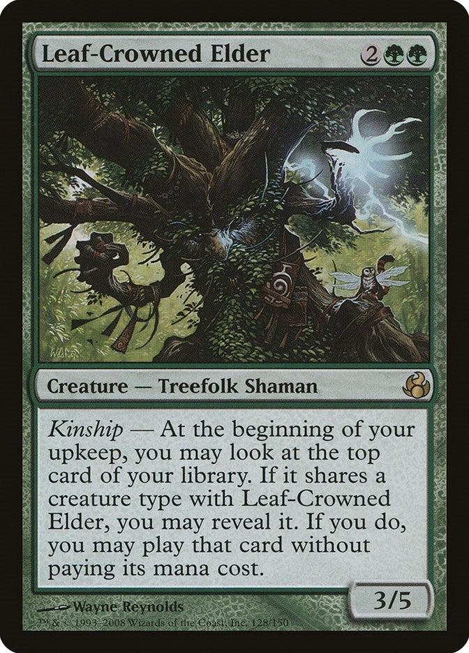 Image for Leaf-Crowned Elder (128) (Morningtide) - Magic: The Gathering