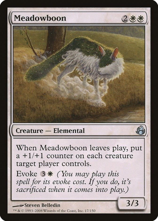 Image for Meadowboon (17) (Morningtide) - Magic: The Gathering