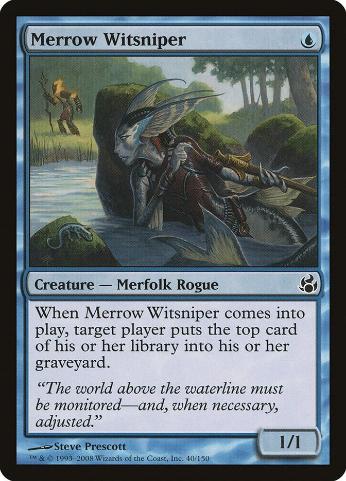Image for Merrow Witsniper (40) (Morningtide) - Magic: The Gathering