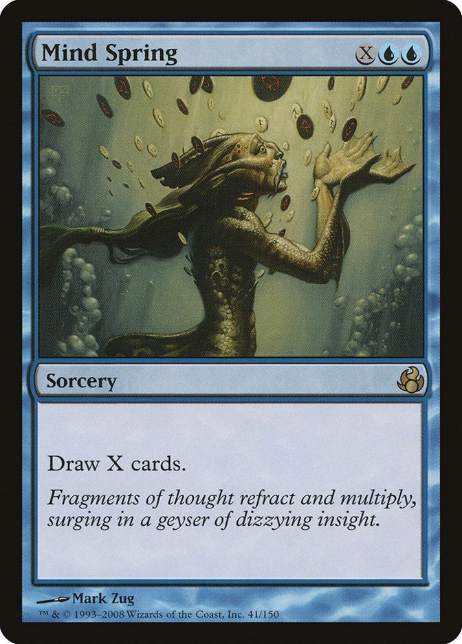 Image for Mind Spring (41) (Morningtide) - Magic: The Gathering