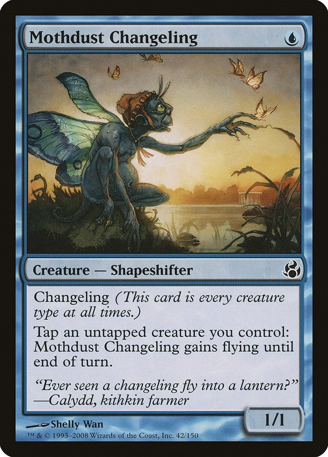 Image for Mothdust Changeling (42) (Morningtide) - Magic: The Gathering