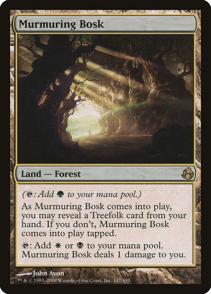 Image for Murmuring Bosk (147) (Morningtide) - Magic: The Gathering