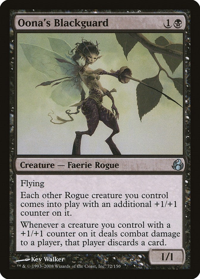 Image for Oona's Blackguard (72) (Morningtide) - Magic: The Gathering