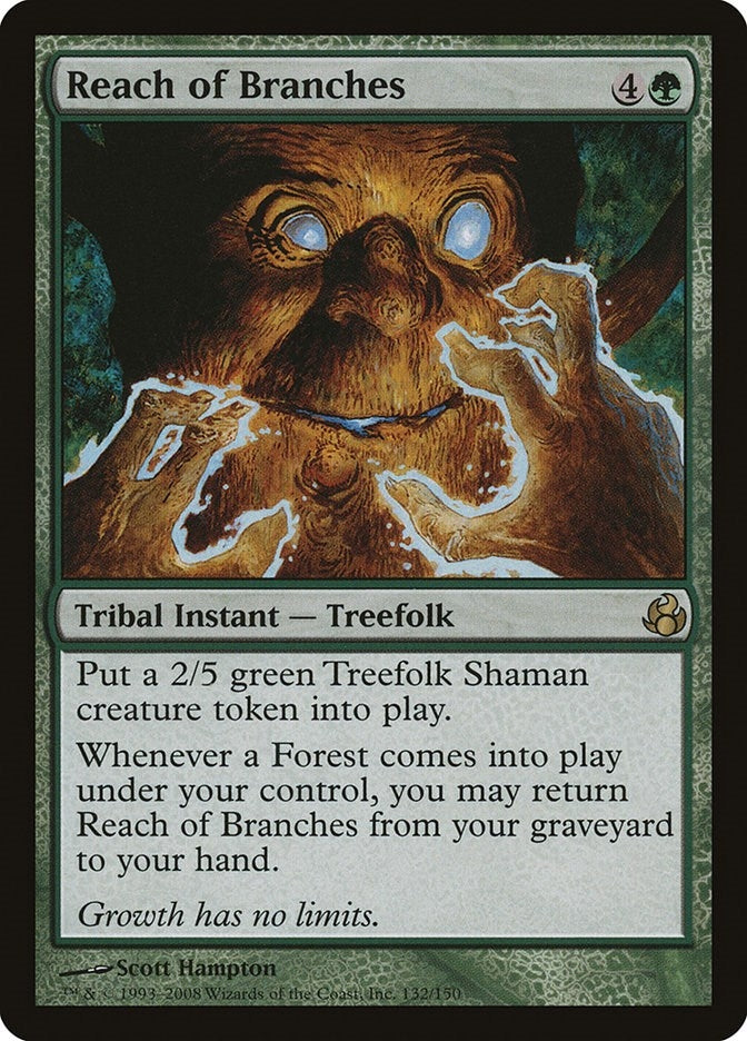 Image for Reach of Branches (132) (Morningtide) - Magic: The Gathering