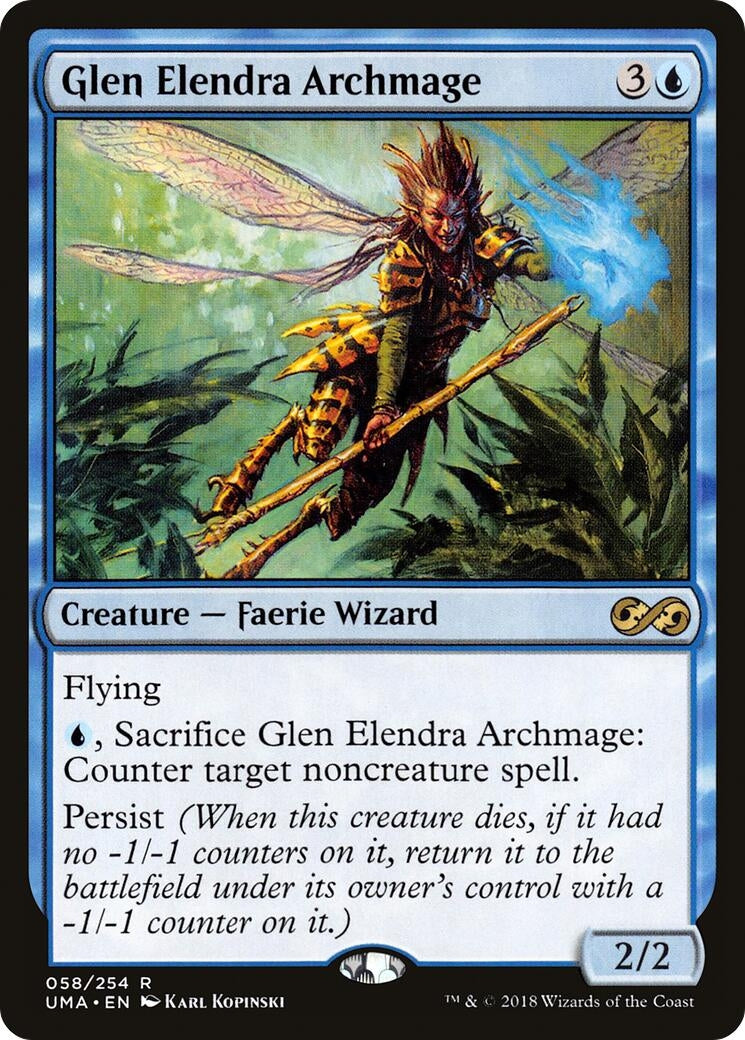 Image for Glen Elendra Archmage (58) (Ultimate Masters) (UMA) - Magic: The Gathering