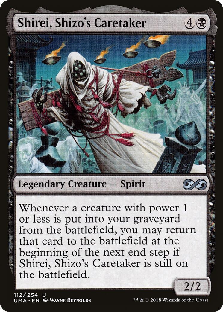 Image for Shirei, Shizo's Caretaker (112) (Ultimate Masters) (UMA) - Magic: The Gathering