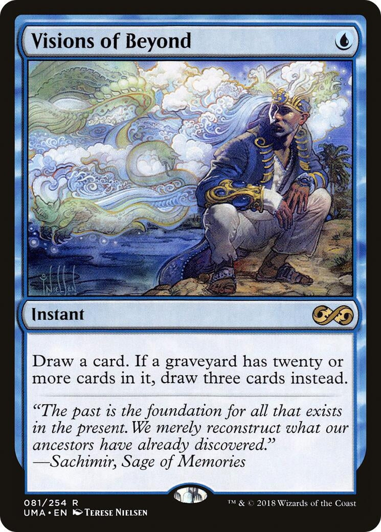 Image for Visions of Beyond (81) (Ultimate Masters) (UMA) - Magic: The Gathering