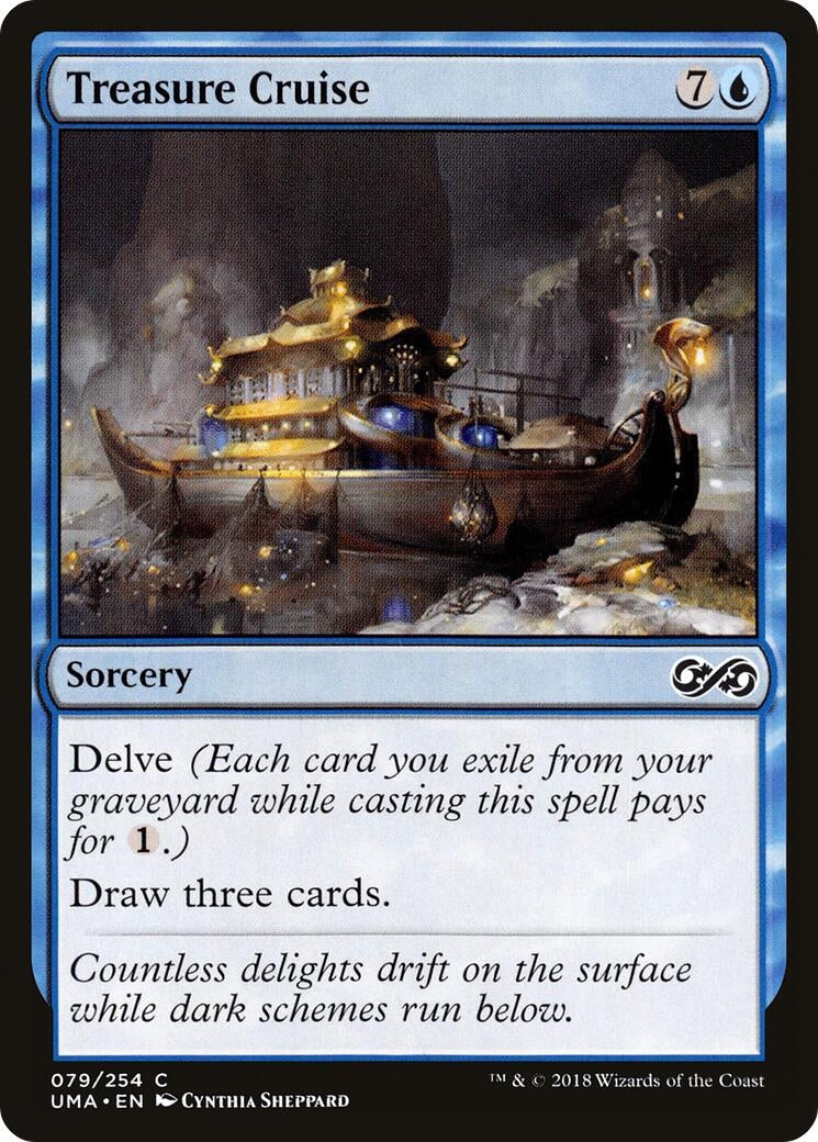 Image for Treasure Cruise (79) (Ultimate Masters) (UMA) - Magic: The Gathering