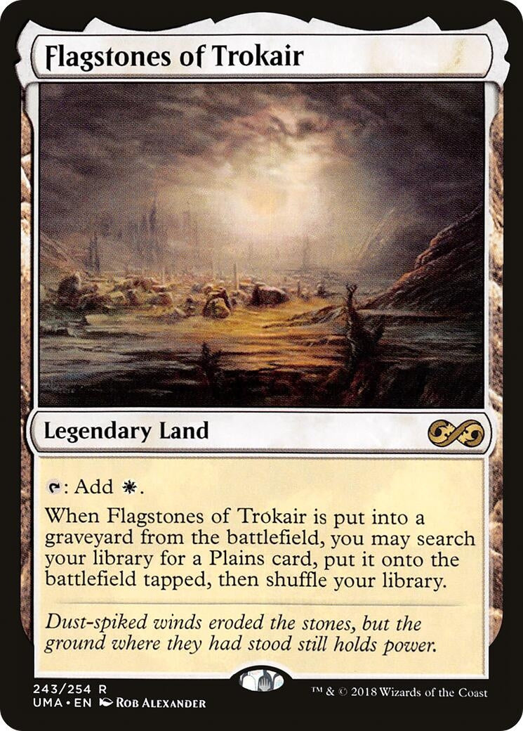 Image for Flagstones of Trokair (243) (Ultimate Masters) (UMA) - Magic: The Gathering